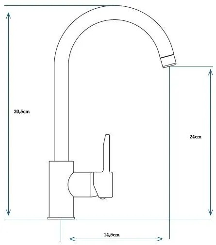 Кухненски кран Ideal Livia