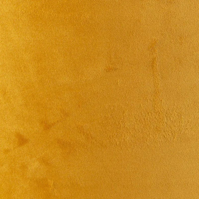 Кадифен абажур жълт 50/50/25 със златист интериор