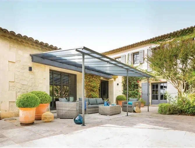 Беседка Hesperide Belize, Поликарбонат, 6x3.5 m