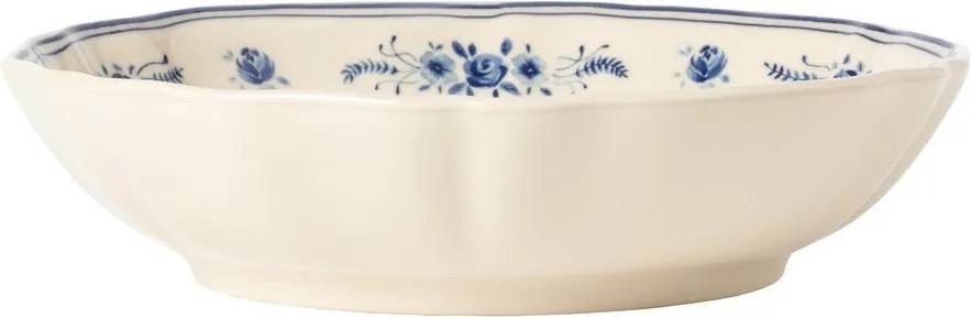 Синя/бежова глинена чиния за сервиране ø 23 cm Vila – Costa Nova