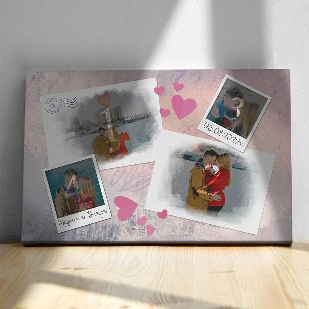 Картина от канава – Любовен колаж