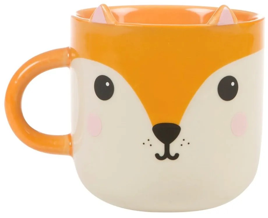 Керамична чаша Kawaii Fox, 450 ml Fox Kawaii - Sass & Belle