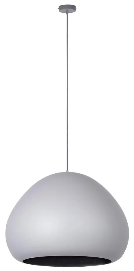 Полилей LAVA на кабел 1xE27/15W/230V сив/черен