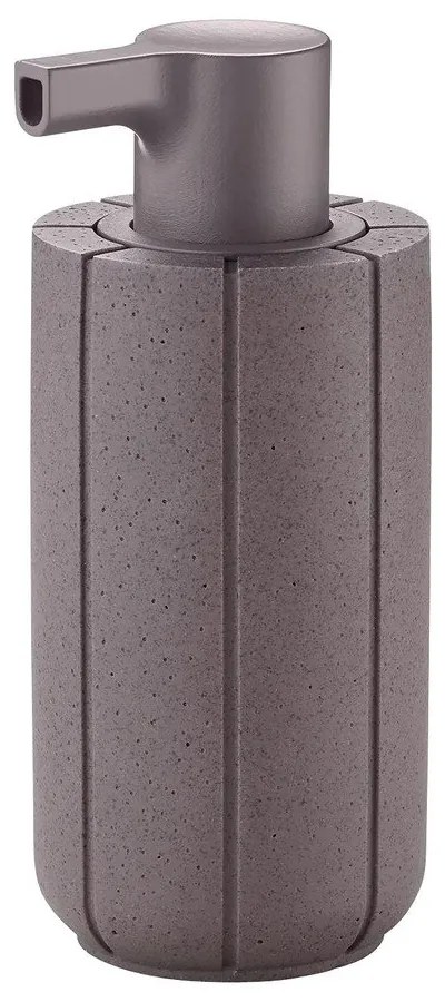 Тъмносив диспенсер за сапун от полиресин 300 ml Kua – Blomus
