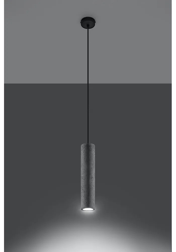 Бетонно висящо осветително тяло Fadre - Sollux