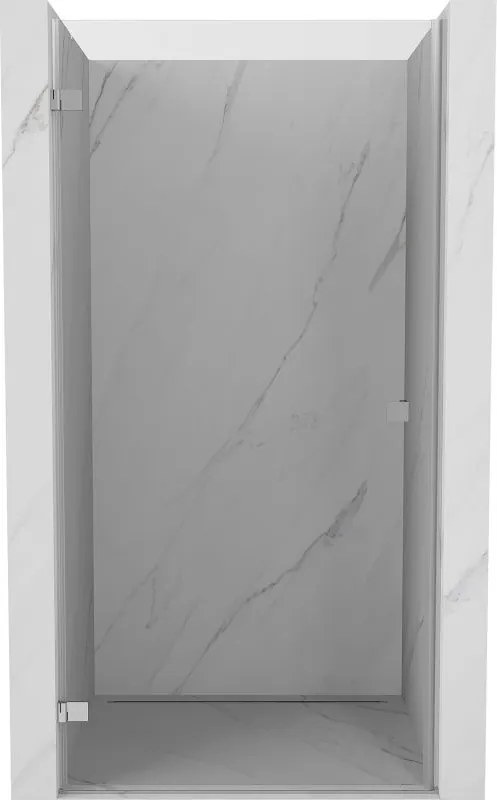 Mexen Lunar-B врати за душ кабина, лява страна, 75 см, прозрачни, хром - 832-075-000-01-00-L