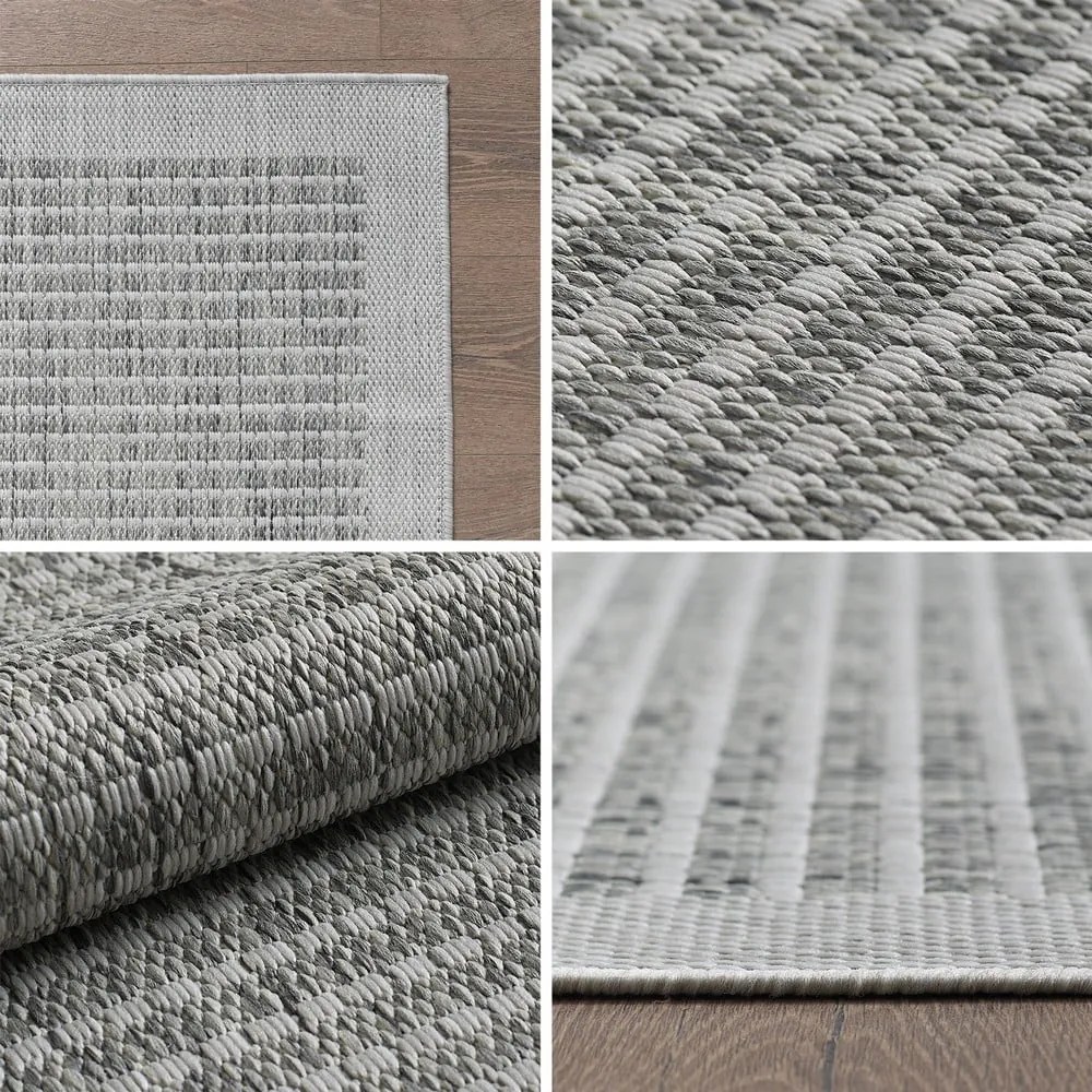 Сив външен килим 160x230 cm Giza – Ayyildiz Carpets