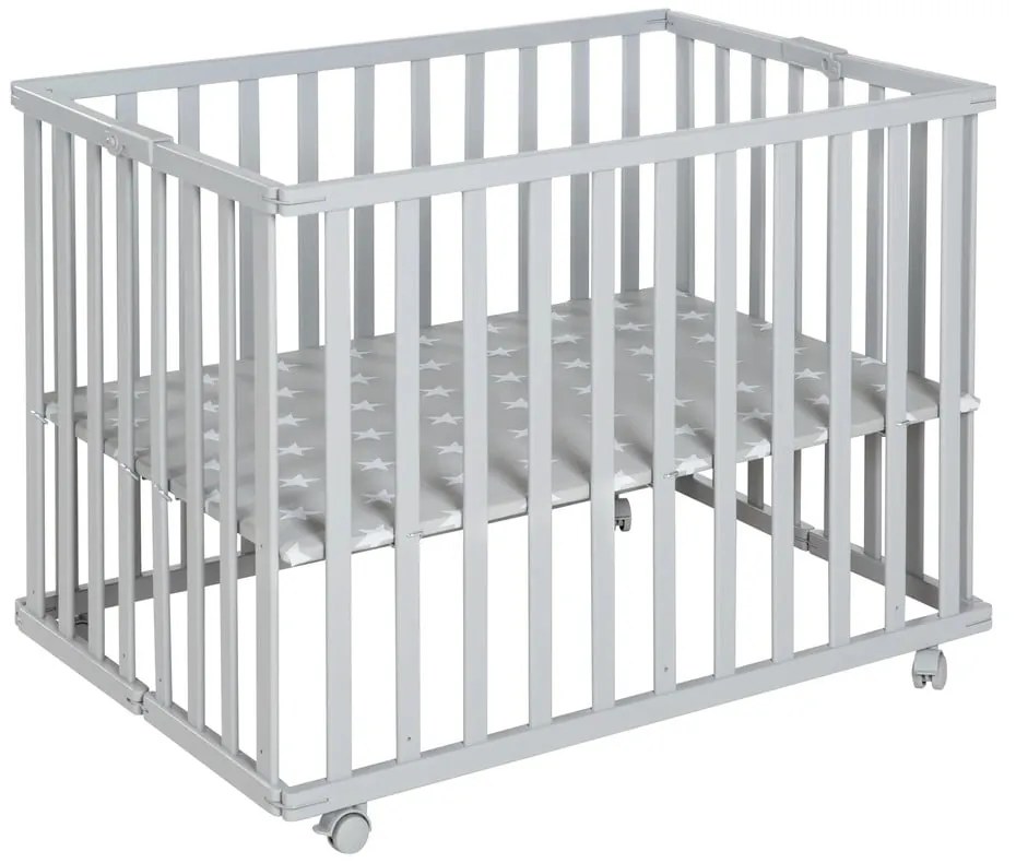 Сива кошара за игра 100x75 cm - Roba