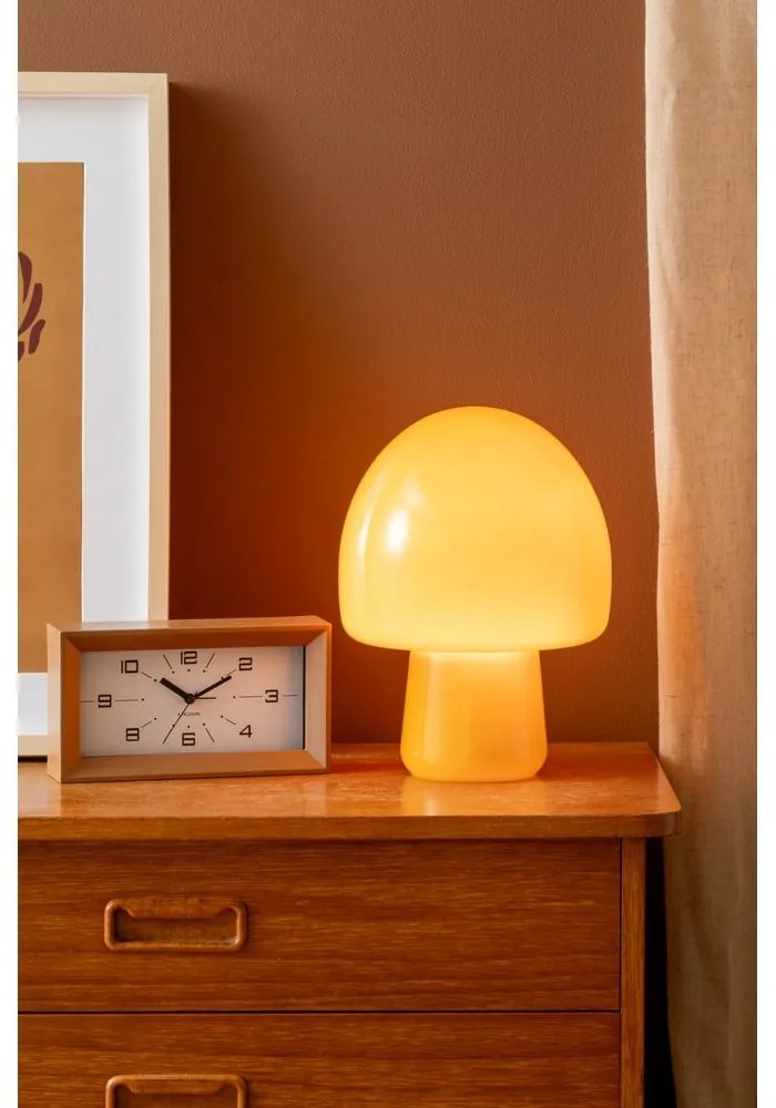 Настолна лампа в цвят жълта охра (височина 27 cm) Gozar – Leitmotiv