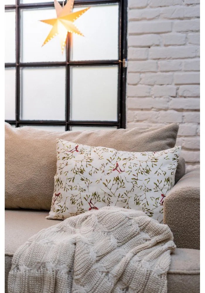 Калъфка за възглавница с коледен мотив 45x45 cm - Linen Tales