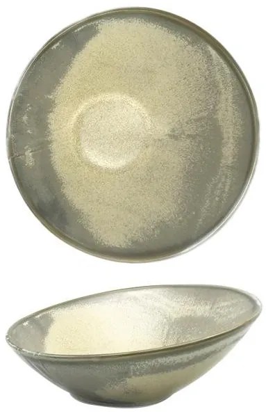 Horecano - Порцеланова купа скосена ф35см-IVY BUFFET- (ZA0164-14-m-IY)