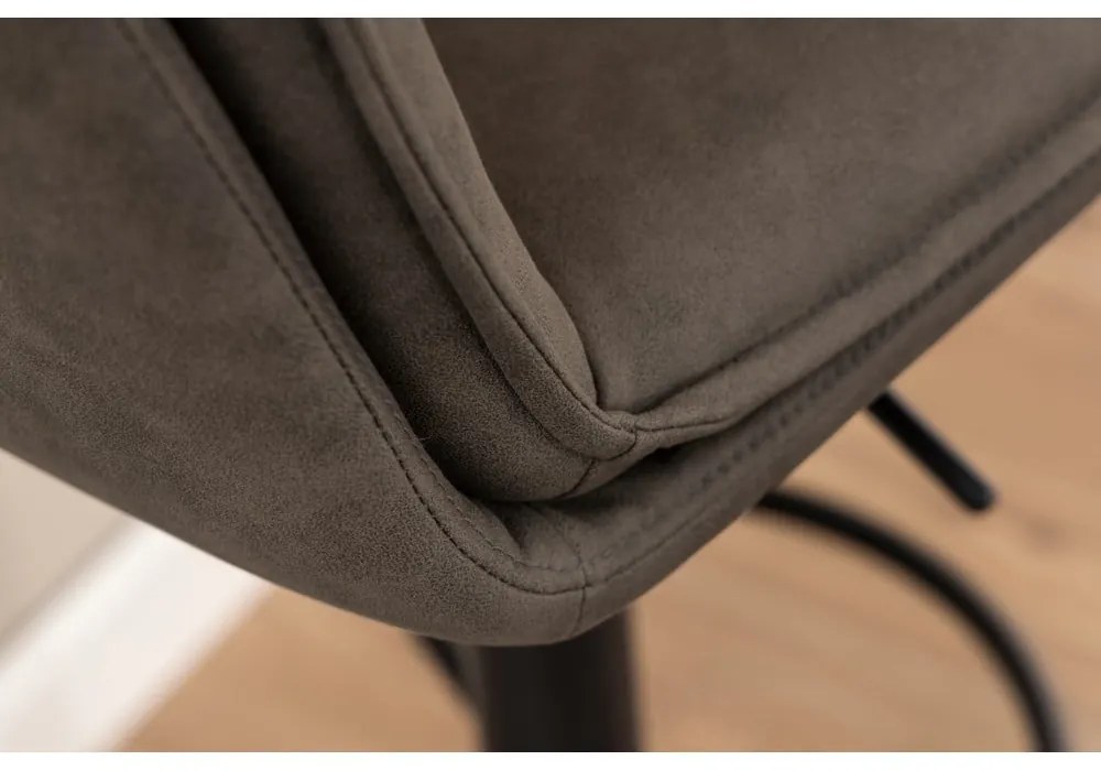 Тъмнокафяви бар столове в комплект от 2 броя 107 см Flynn - Actona