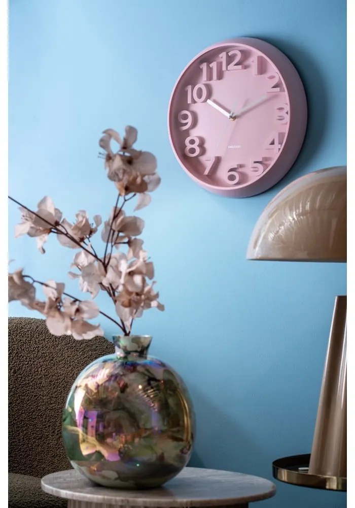 Стенен часовник ø 33,5 cm Elevated Classic Numbers – Karlsson