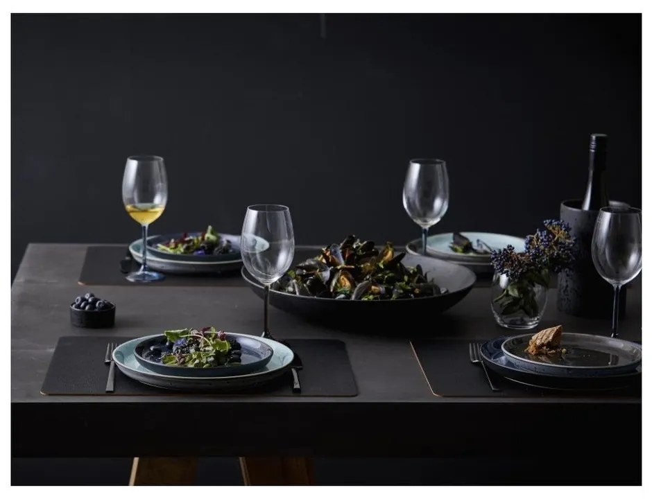 Черна десертна глинена чиния ø 21 cm Gastro Grey/Grey – Bitz