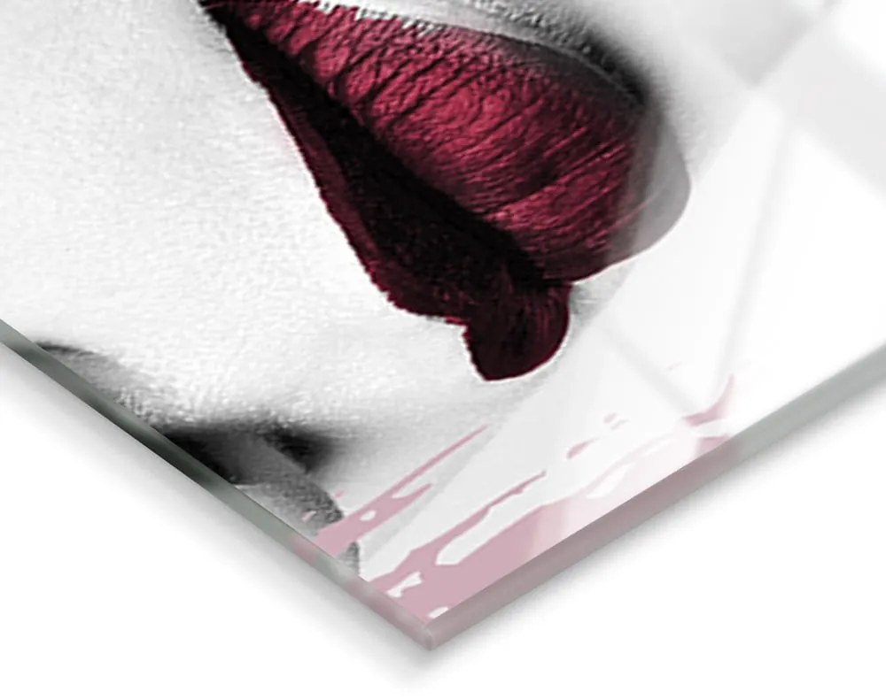 Стъклен стенен часовник Be you - Styler