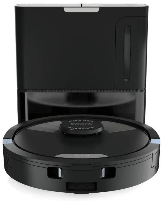 Прахосмукачка робот Shark Matrix Plus RV2620WAEU, 650 W, 0.3 л, 360 LiDAR, Автономия до 110 мин, Станция за самопочистване, Matrix Clean, Черен