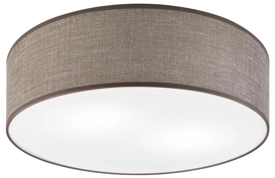 Таванно осветително тяло SIRJA 2xE27/15W/230V диаметър 45 см кафяво