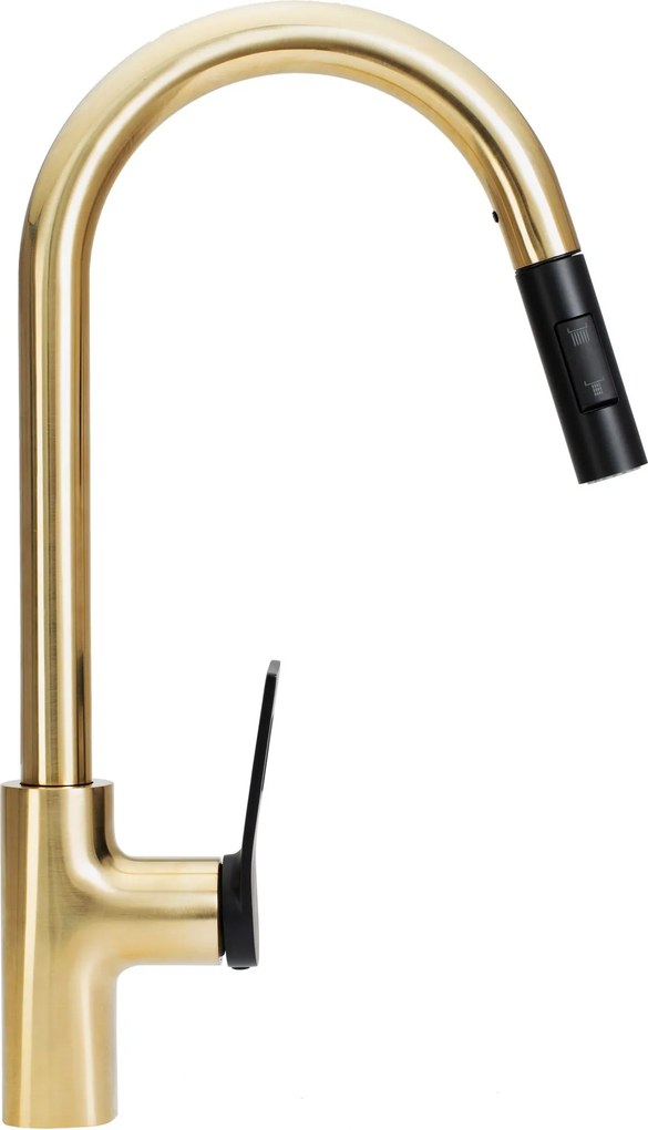 Смесител за кухня Rea SOUL Gold Black