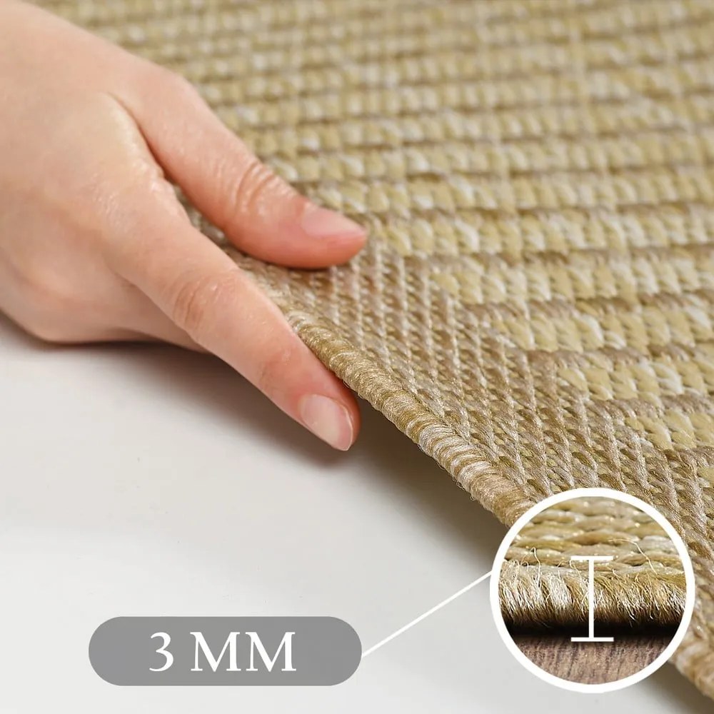 Бежов външен килим 160x230 cm Giza – Ayyildiz Carpets