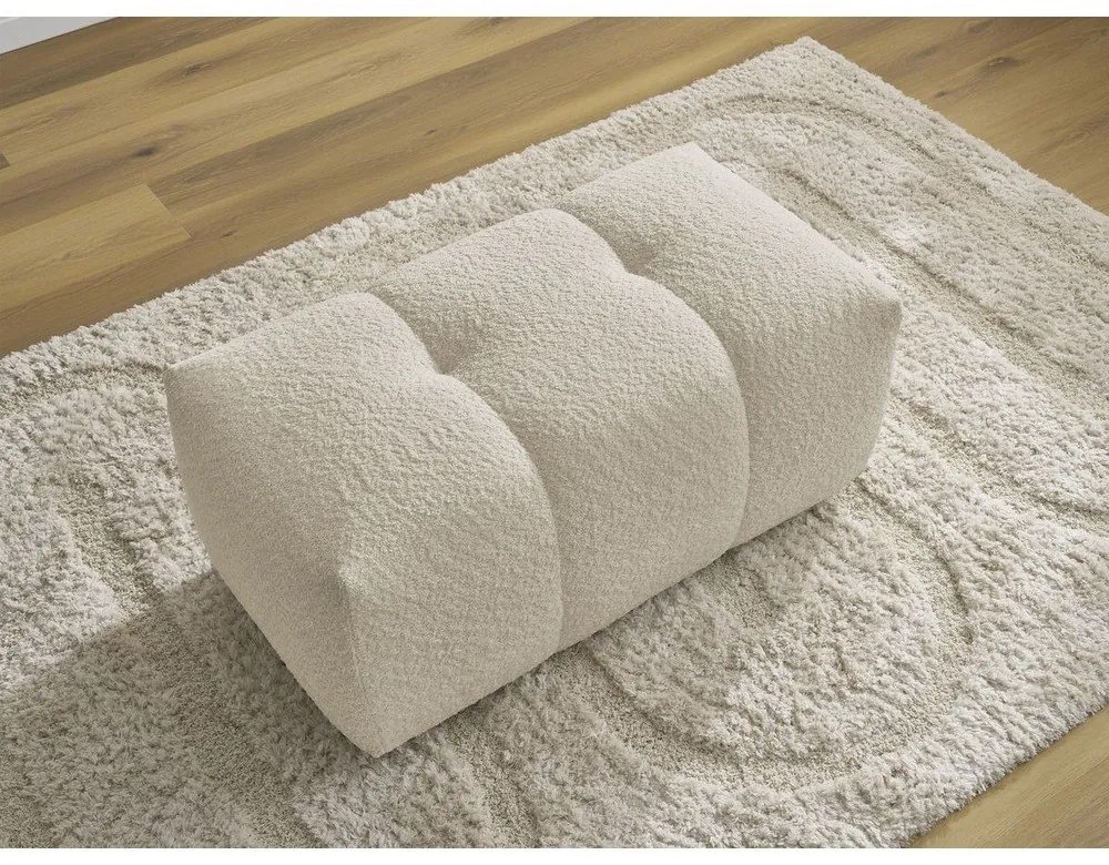 Бежова табуретка от букле Roxelane – Bobochic Paris