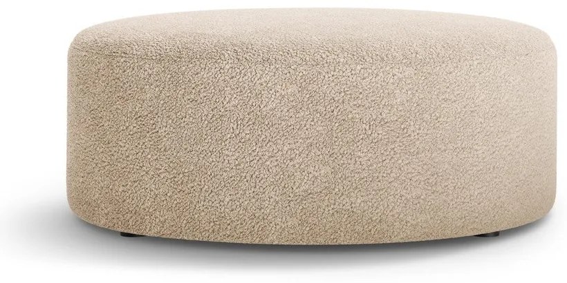 Светлокафява табуретка от букле Dia – Micadoni