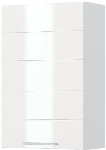 Висящ шкаф Hudson V9-60-1K-White - White glossy