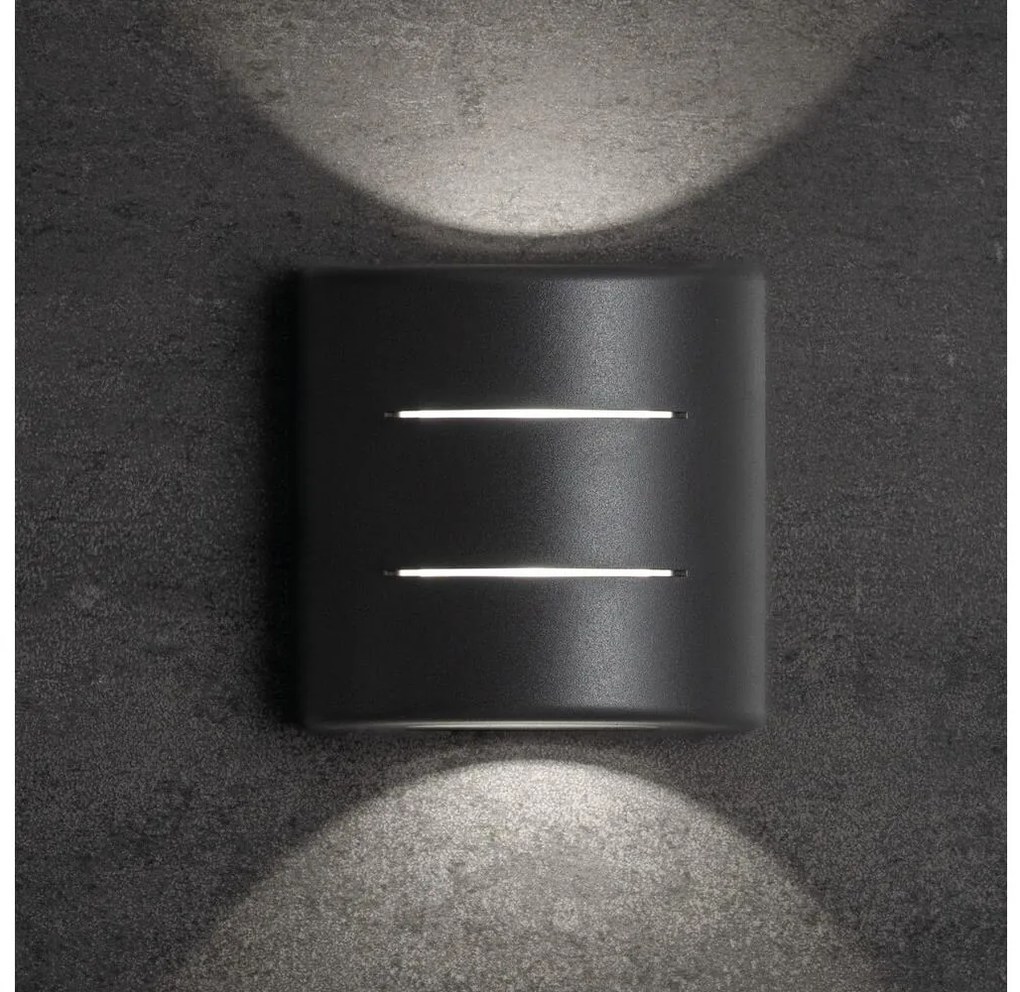 Kanlux 39184 - LED външен стенен осветител REFAZI LED/6W/230V IP54 антрацит