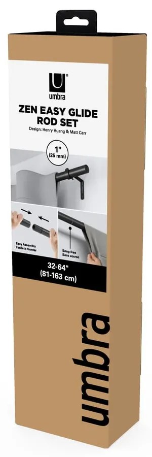 Стоманен разширяем прът за завеси 81 - 163 cm Zen – Umbra