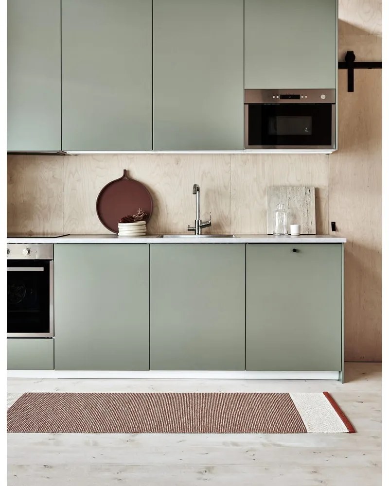 Килим за открито и закрито в тухлен цвят 140x200 cm Edit Brick – Pappelina