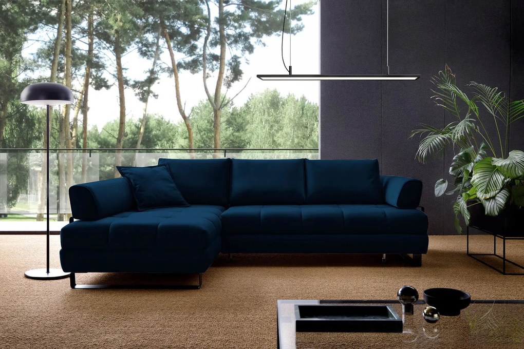 Ъглов диван Hanna-Right-Mple