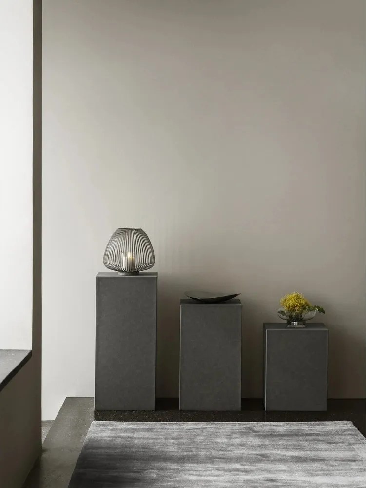 Стойка за цветя от изкуствена кожа/картонена (височина 76 cm) Sahla – Blomus