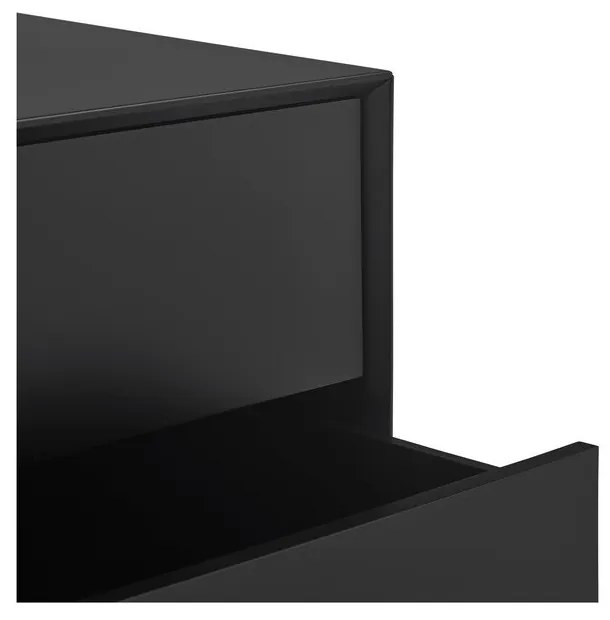 Черно шкафче 120x140x45 cm Platt – Teulat