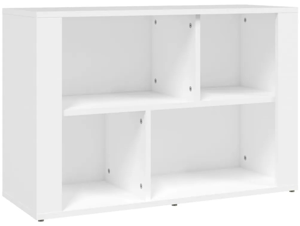819476 vidaXL Сайдборд, бял, 80x30x54 см, инженерно дърво