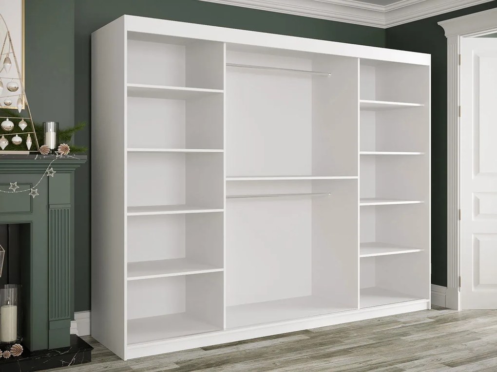 Гардероб Marmur Plus II-White marble