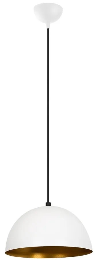 Бяло висящо осветително тяло Silvani - Opviq lights