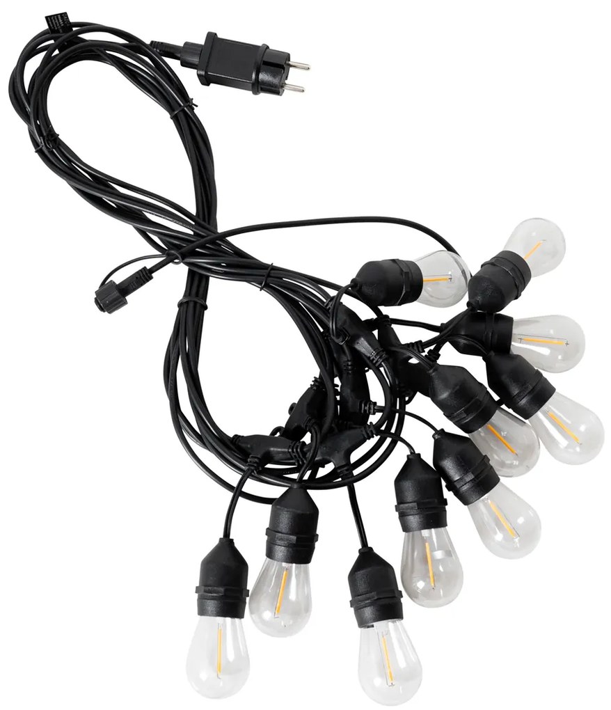 LED Гирлянда 10 метра 10 лампи ярка IP44 - Chill