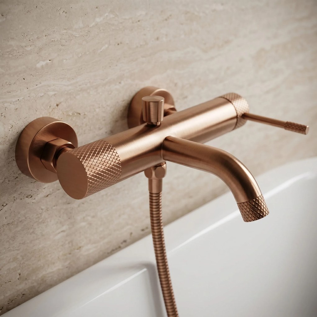 Смесител за вана Rea Venti Brush Copper