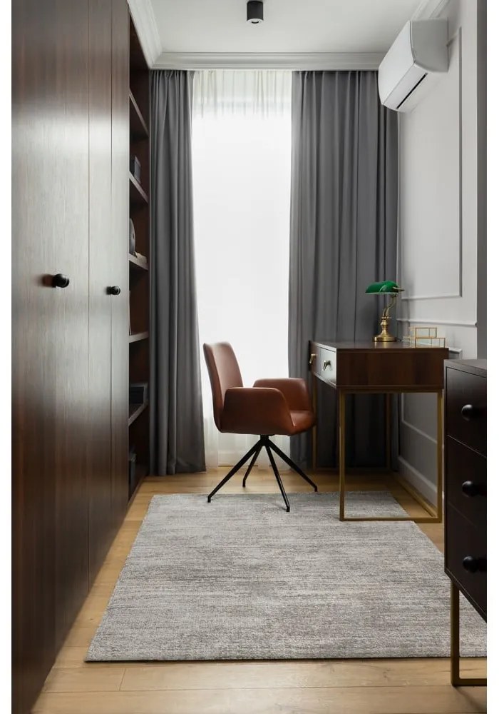 Сив вълнен килим 160x240 cm Fam - Agnella