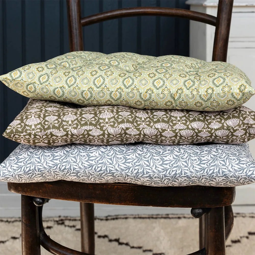 Памучна възглавница за стол 37x37 cm Blockprint – Rex London