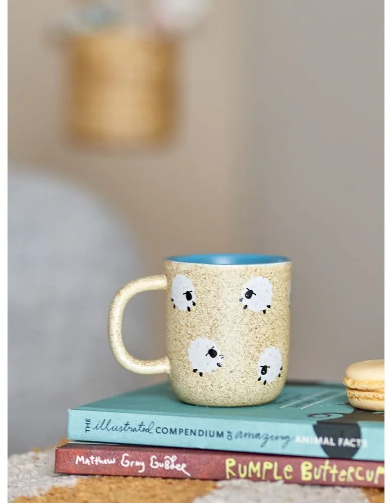 Бежова глинена детска чаша 170 ml Dolly – Bloomingville Mini