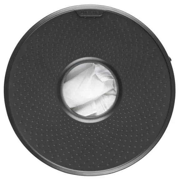 Кош за пране Brabantia 1004179, 60 л, Пластмасов капак, Пълнене без отваряне, Вентилационни отвори, Бял
