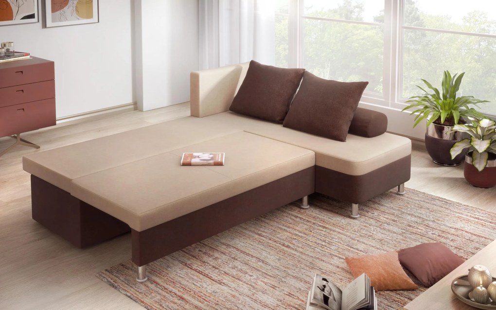 Разтегателен ъглов диван Дани М