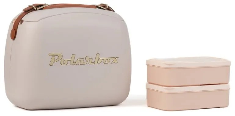 Сиво-розова хладилна чанта 6 l Classic Gold – Polarbox