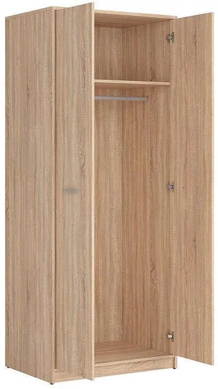 Двукрилен гардероб NEPO SZF2D / дъб сонома