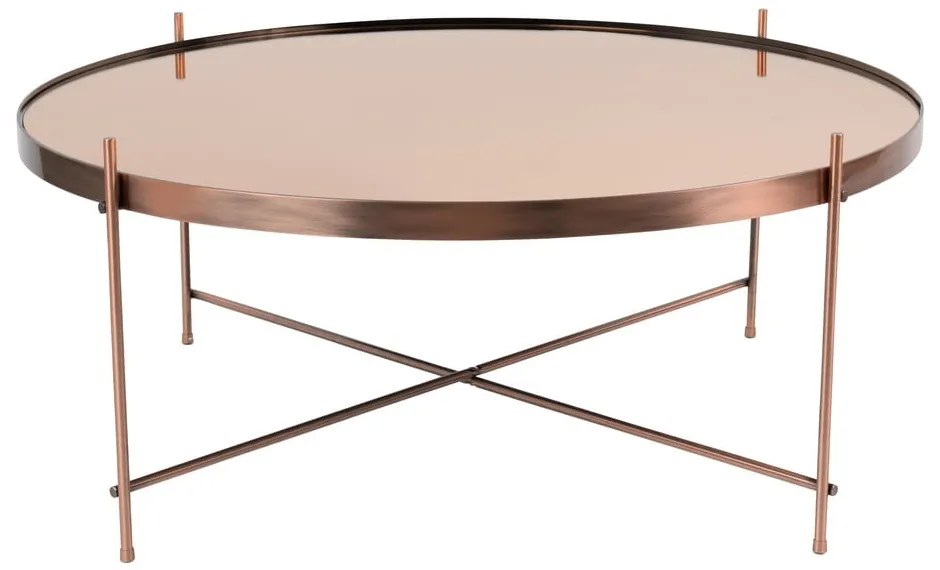 Масичка за кафе в меден цвят Cupid XXL - Zuiver