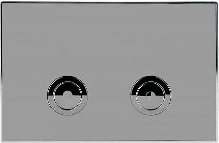 Двоен бутон ICC 097AG GRAY - СИВ МАТ БУТОН