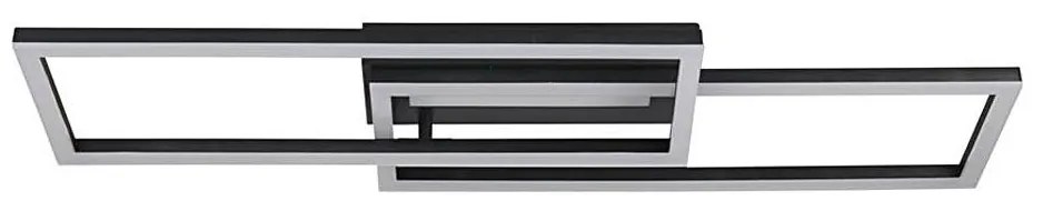 Searchlight 55624BK - LED димируемо таванно осветително тяло OVALOID LED/40W/230V 3000K 30x75 cm