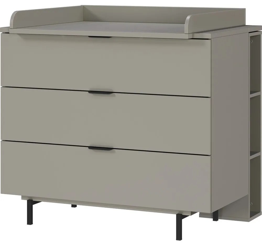 Сив детски рафт 19 cm Tomino – Germania