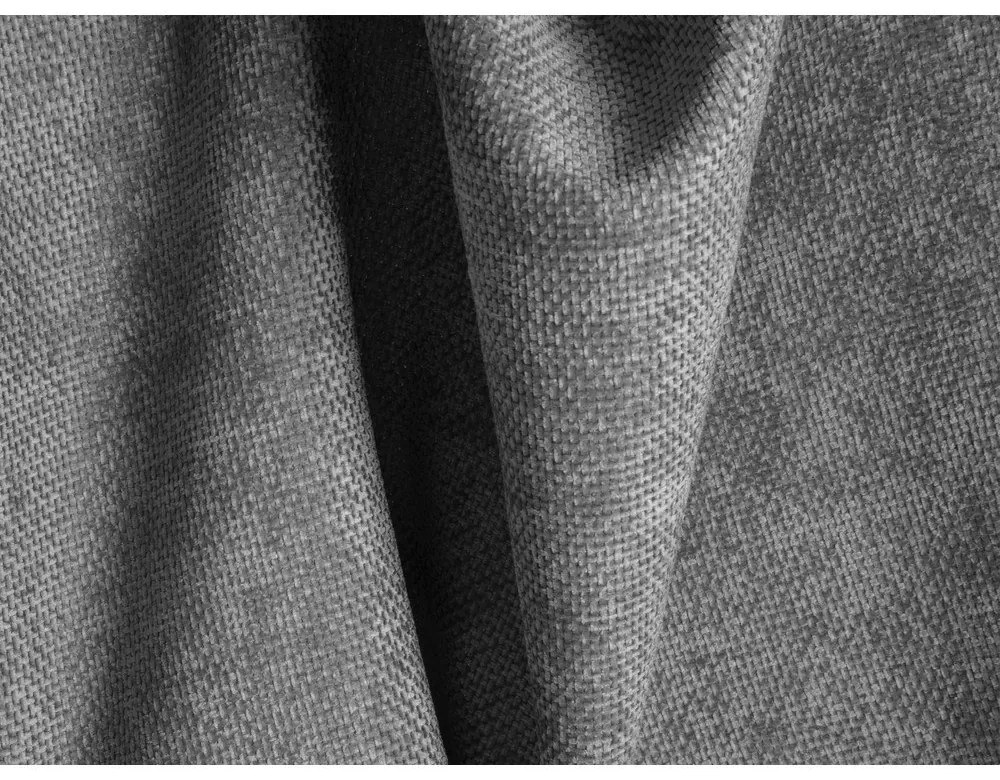 Светлосив шенилов ъглов диван (десен ъгъл/U форма) Treno – Cosmopolitan Design