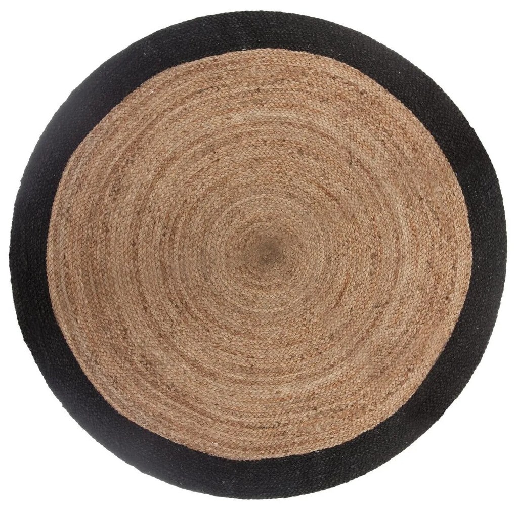 Килим atmosphera Round, 120 cm, Юта - Черен